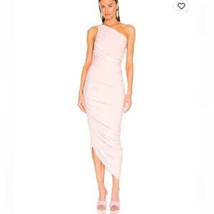 Diana Gown by Norma Kamali in Blush Pink
